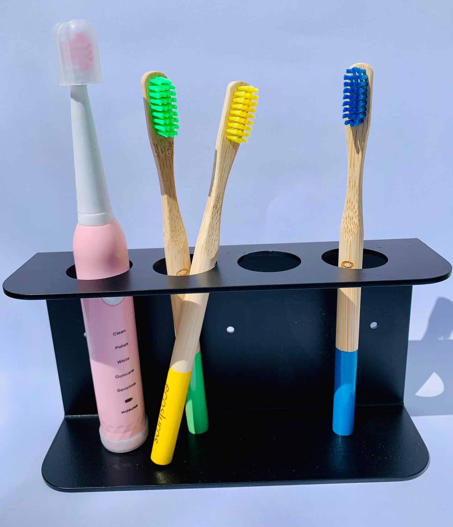 Wall Mountable Toothbrush Holder